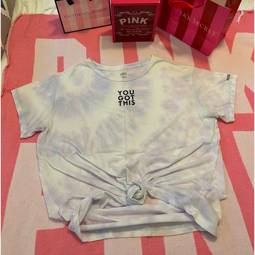EUC VS Pink Tee